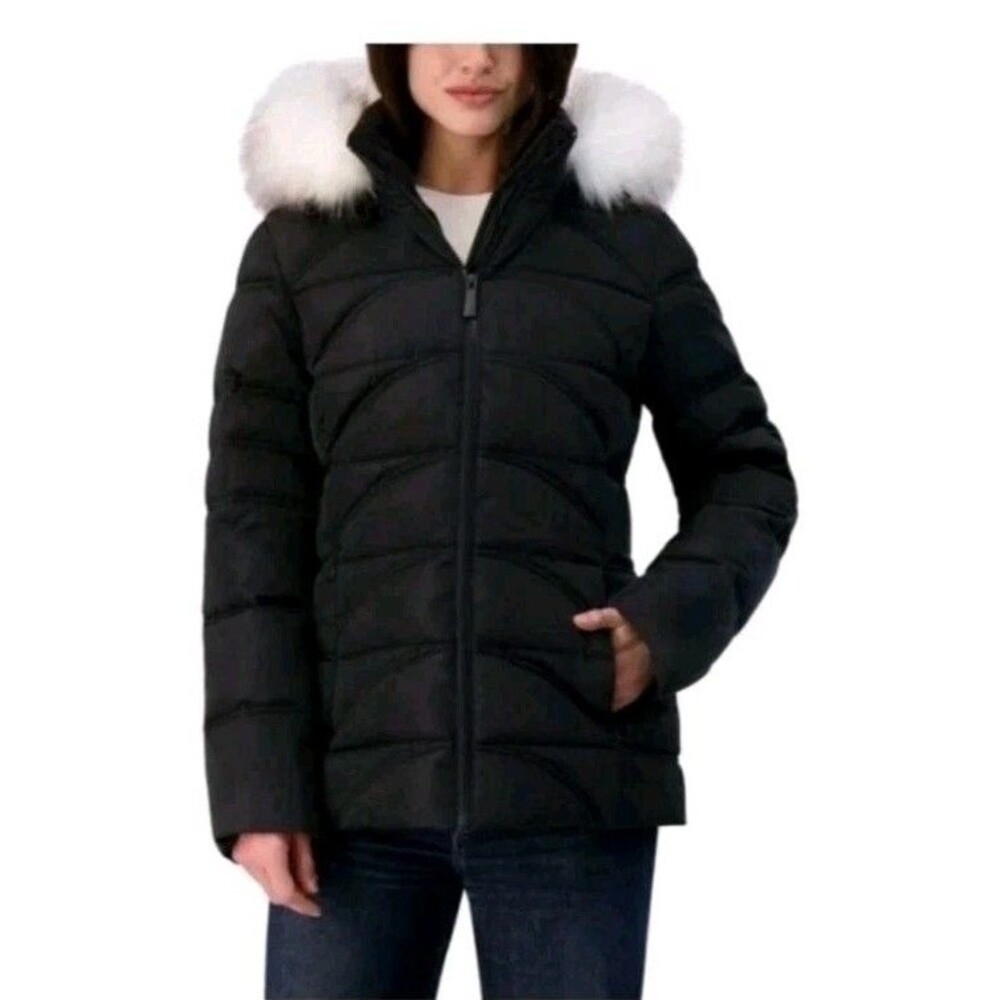 New, Nautica Women's Puffer Jacket SIZE XXL, BLACK, Nwt